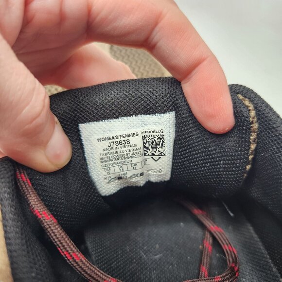 Merrell Yokota Women's Hiking Shoes Brown Sneakers Low Outdoors Women's 10 - Picture 9 of 9